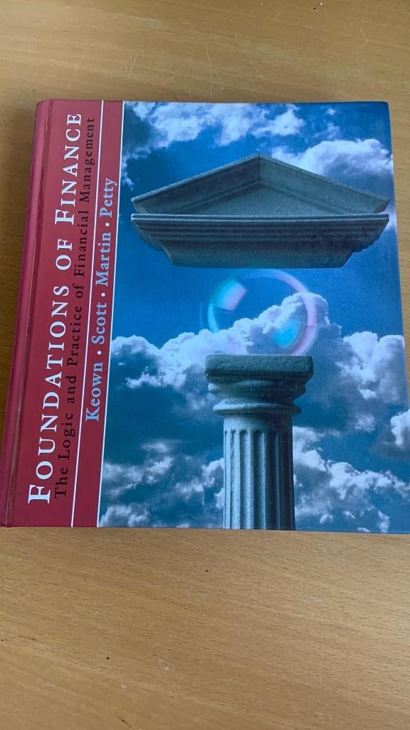 Foundations of finance - The logic and practice of financial, Boeken, Ophalen of Verzenden, Beta, Zo goed als nieuw, WO