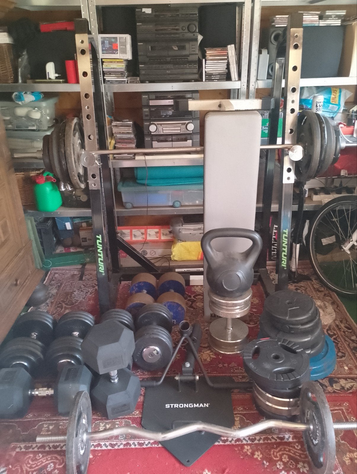 Complete Strongman en Fitness Uitrusting, Ophalen of Verzenden, Gebruikt, Benen, Dumbbell