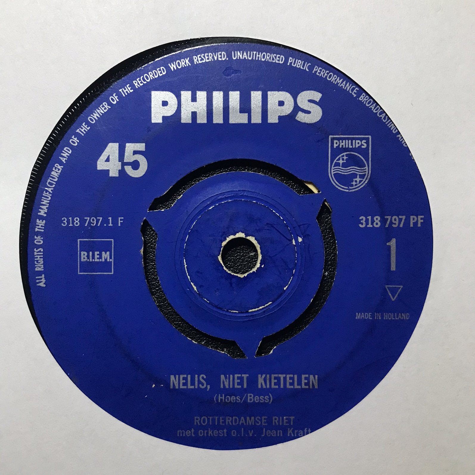 Rotterdamse Riet - Nelis niet kietelen, Cd's en Dvd's, Ophalen of Verzenden