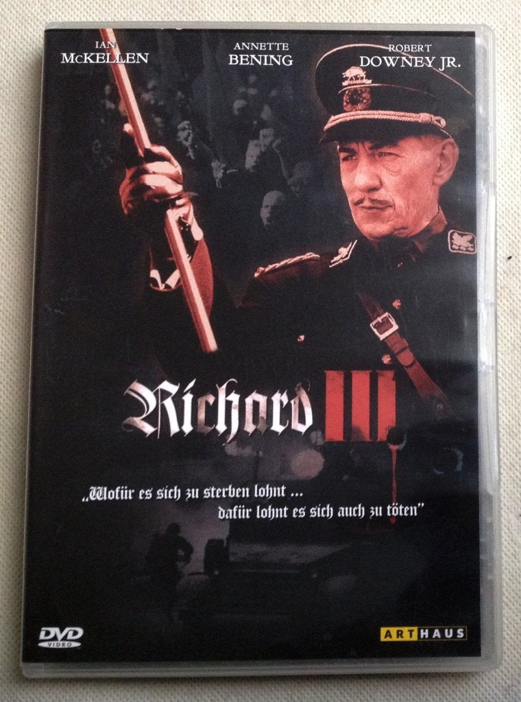Richard III 1995 Richard Loncraine Ian McKellen Shakespeare, Vanaf 16 jaar, Verzenden, Gebruikt