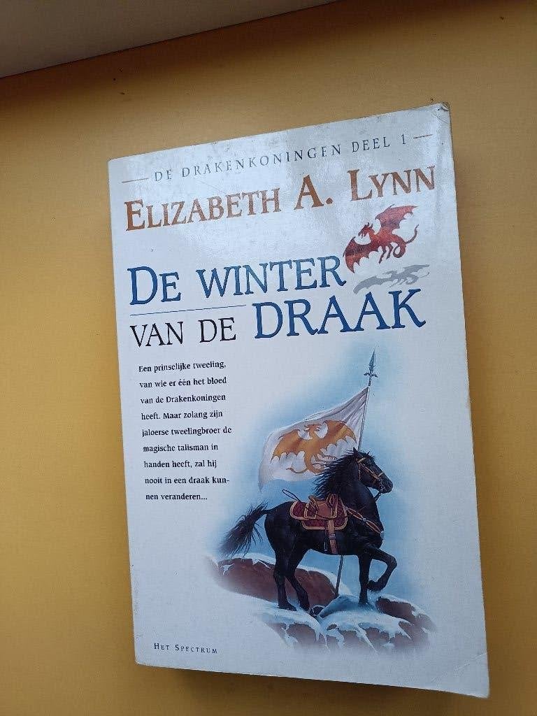 Elizabeth Lynn – Drakenkoningen – De winter van de draak, Boeken, Ophalen of Verzenden, Gelezen, Elizabeth Lynn