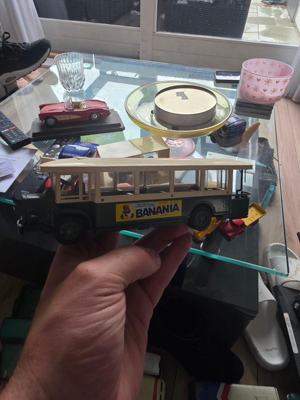 Vintage modelbus Banania - Autobus Renault 1934, Verzamelen, Ophalen of Verzenden, Gebruikt
