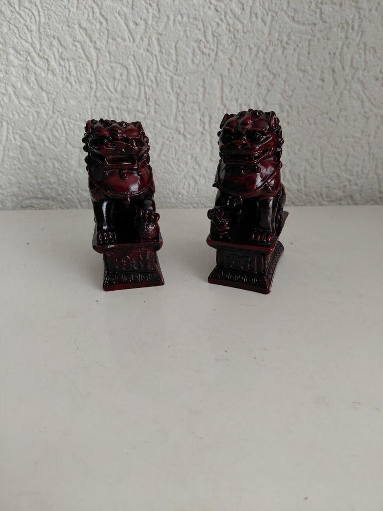 Paar foo dogs, Antiek en Kunst, Ophalen of Verzenden