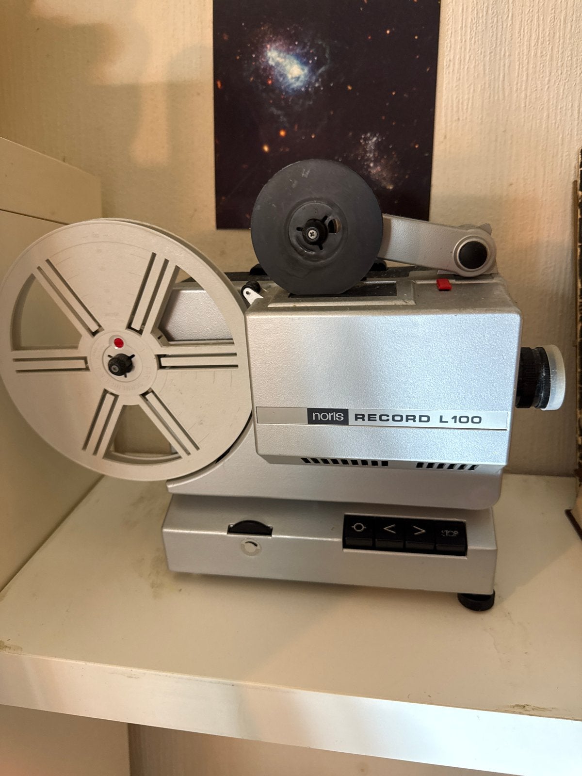 Vintage Noris Record L100 Super 8 Filmprojector, Ophalen of Verzenden, Gebruikt