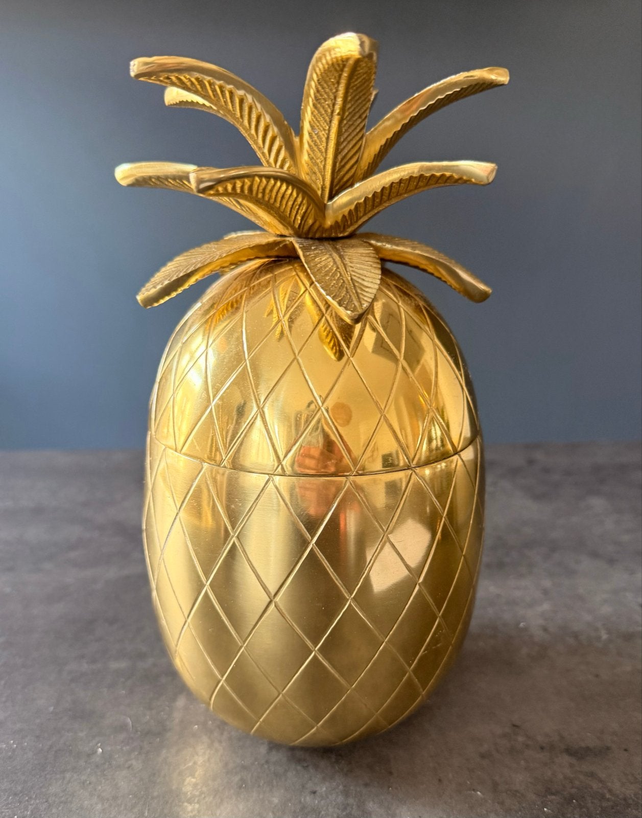 Bloomingville Kleine IJsemmer Pineapple Goud, Ophalen of Verzenden, Zo goed als nieuw, Overige typen