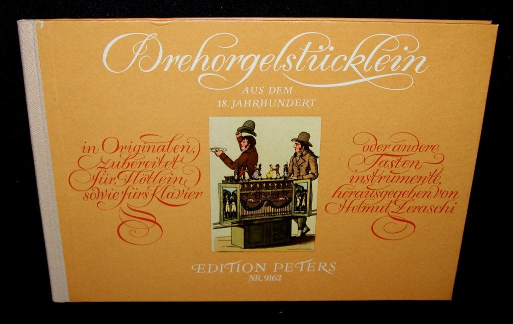 Drehorgelstucklein Aus Dem Jahrhundert In Originalen, Zubere, Muziek en Instrumenten, Gebruikt, Klassiek, Overige soorten, Ophalen of Verzenden