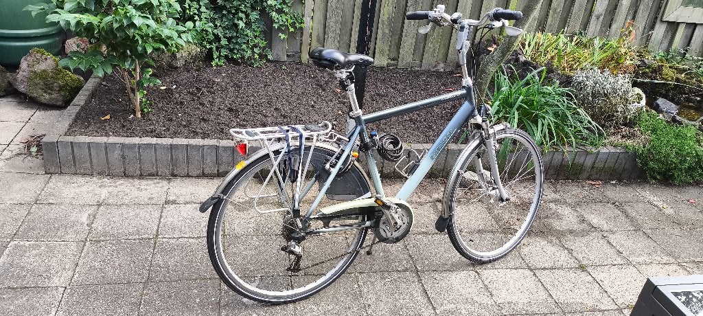 Union Goldrun-E met SRAM Dualdrive systeem, Velgrem, Versnellingen, 49 tot 53 cm, Zo goed als nieuw