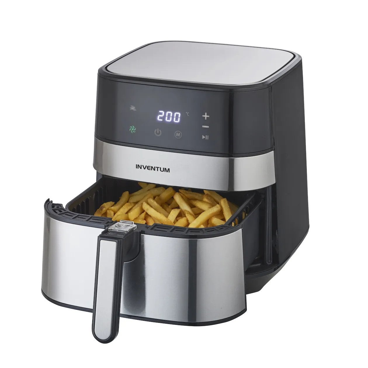 Inventum GF500HLD XXL Airfryer - Zo goed als nieuw, Witgoed en Apparatuur, Ophalen of Verzenden, Zo goed als nieuw, Airfryer