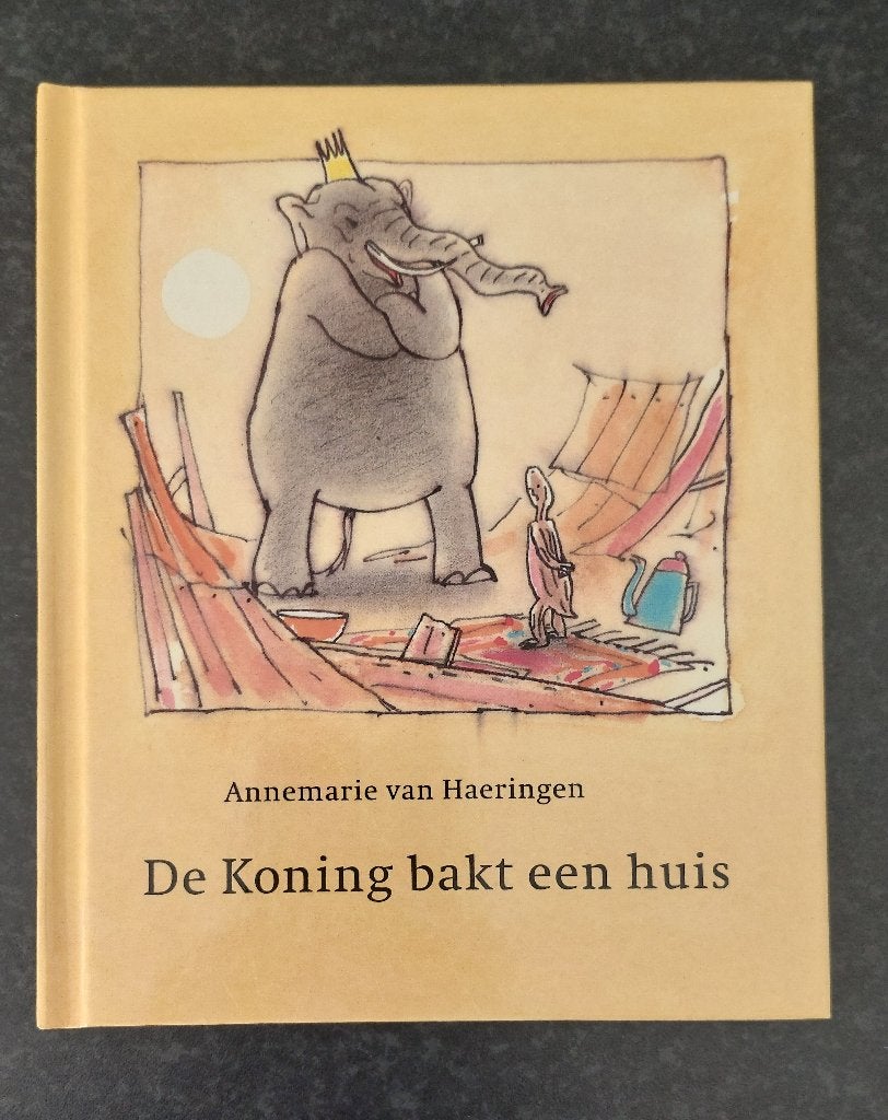 De Koning bakt een huis - Kinderboekenweek 1996, Boeken, Ophalen of Verzenden, Zo goed als nieuw, Annemarie van Haeringen