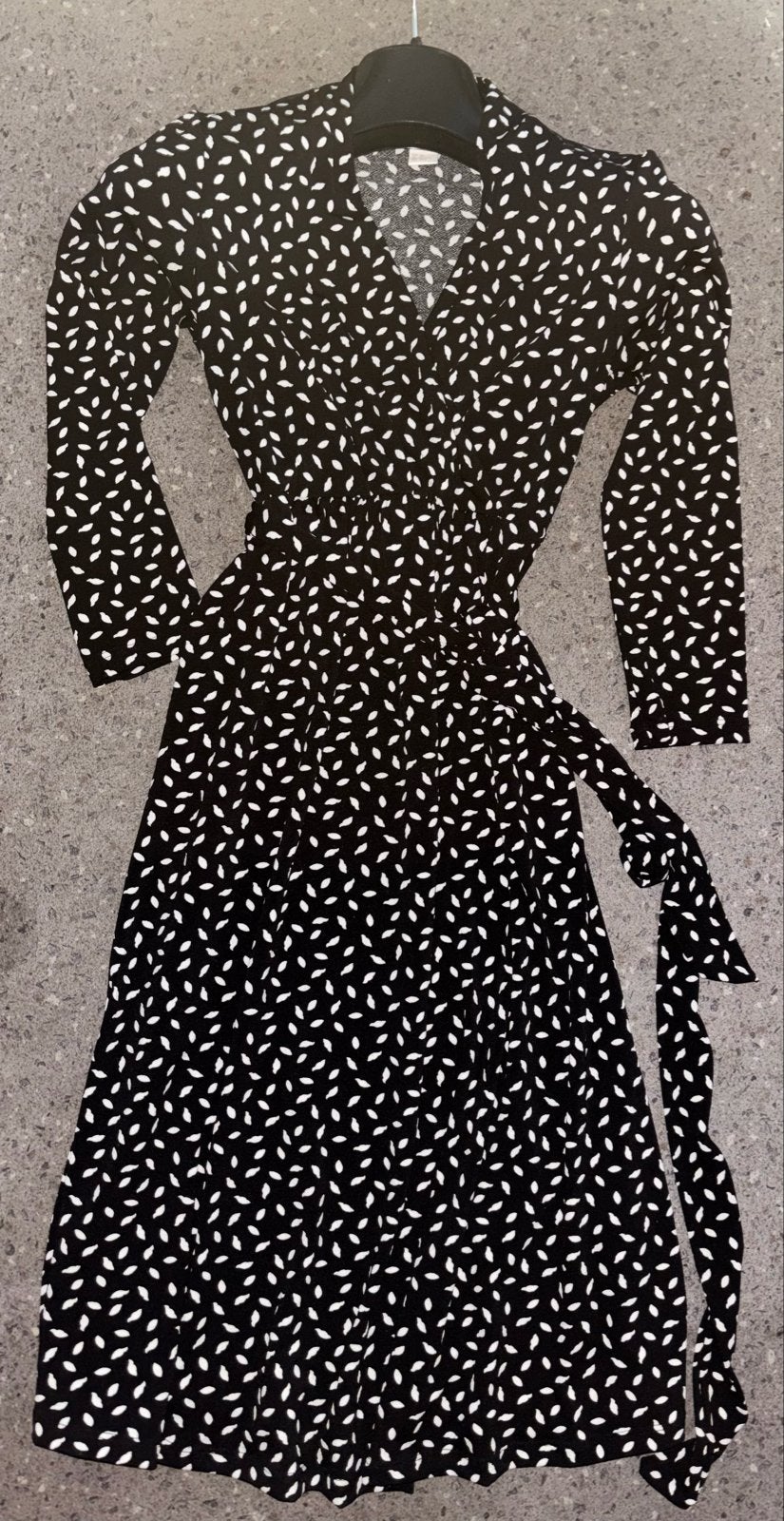 H&M MAMA Zwart-wit Jurk met Print - Maat XS, Ophalen of Verzenden, Zo goed als nieuw, Maat 34 (XS) of kleiner, Zwart