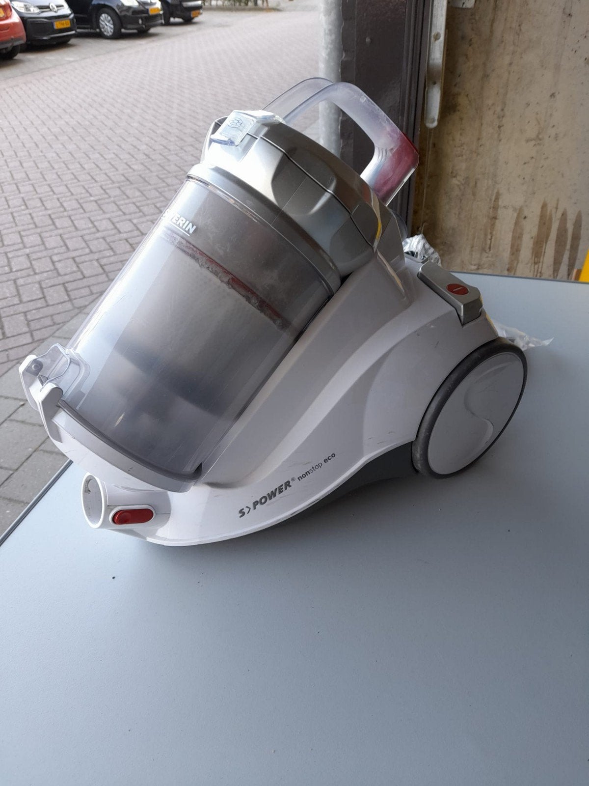 Sledestofzuiger S Power Nonstop Eco - Zo goed als nieuw, Witgoed en Apparatuur, Ophalen of Verzenden, Zo goed als nieuw, Sledestofzuiger