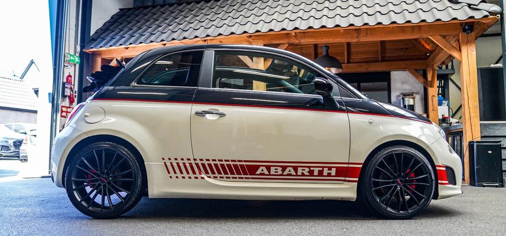 Fiat 500 C 1.4-16V Abarth | Novitec Velgen |200Pk | Esse-ess, Euro 5, 15 km/l, Gebruikt, 4 cilinders
