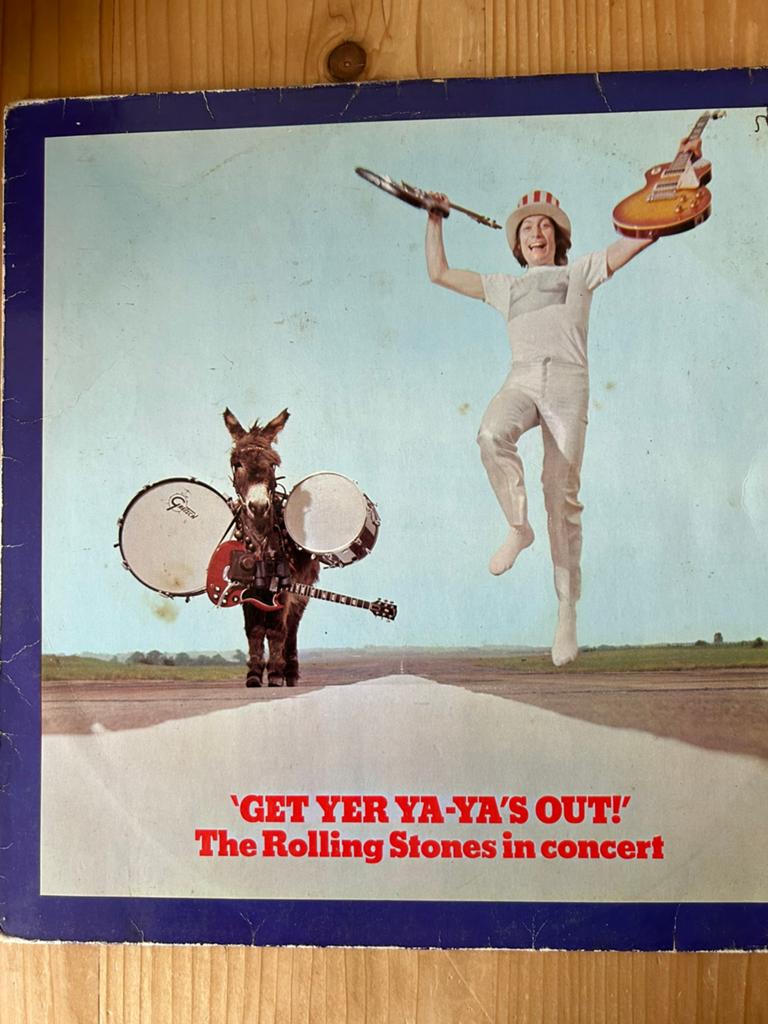 LIVE LP GET YER YA-YA’S OUT VAN THE ROLLING STONES  UIT 1970, 12 inch, Inclusief binnenhoes, Ophalen of Verzenden, 1970 - 1979