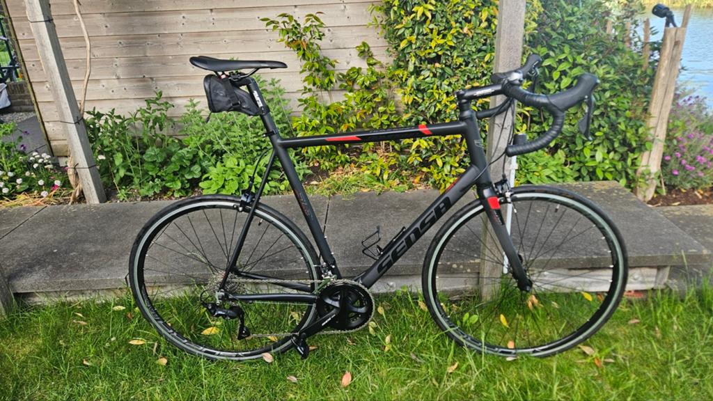 Sensa Romagna Racefiets - Shimano 105 - 64cm, Fietsen en Brommers, Fietsen | Racefietsen, Heren, Aluminium, Zo goed als nieuw