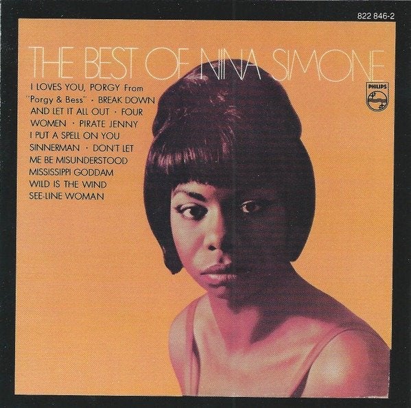 Nina simone – the best of nina simone cd 822 846-2, Verzenden, Zo goed als nieuw, Jazz