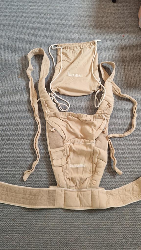 Hoppediz Bondolino draagzak baby 3-20kg, Kinderen en Baby's, Babydragers en Draagdoeken, Overige merken, Gebruikt, Buik of Rug