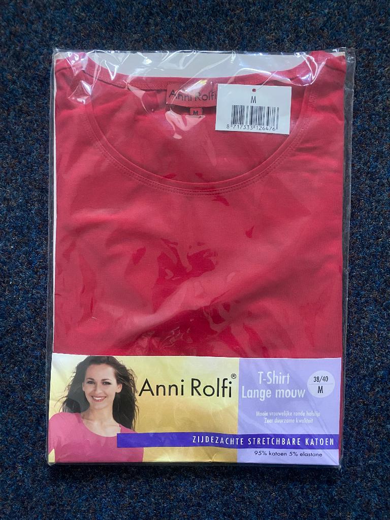 T-Shirt lange mouw rood NIEUW, Kleding | Dames, T-shirts, Maat 38/40 (M), Nieuw, Lange mouw, Rood