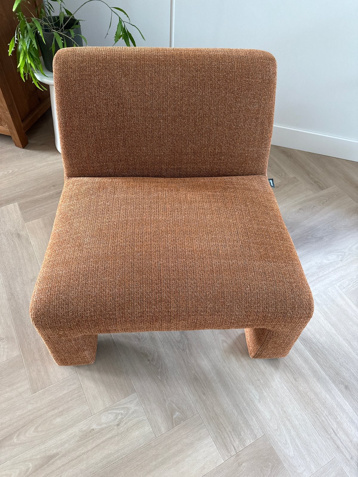 Woood fauteuil  Lavid ginger kleur, Ophalen, Overige kleuren, Zo goed als nieuw, Eén