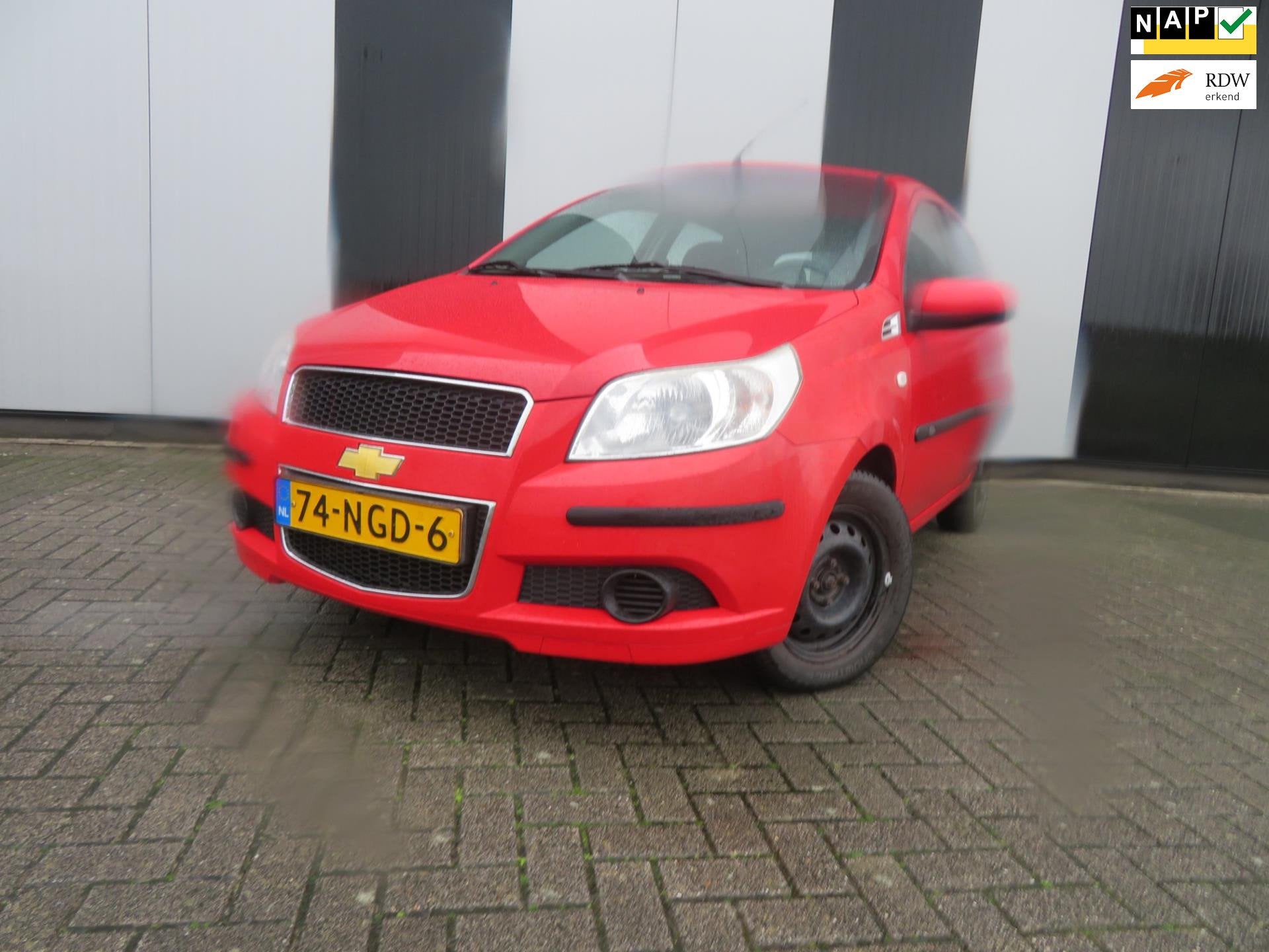 Chevrolet Aveo 1.2 16V LS, Auto's, Voorwielaandrijving, Stof, Aveo, 4 cilinders
