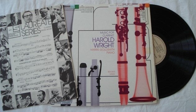 Harold Wright - Harris Goldsmith, LP, Gebruikt, Ophalen of Verzenden, Inclusief boekje