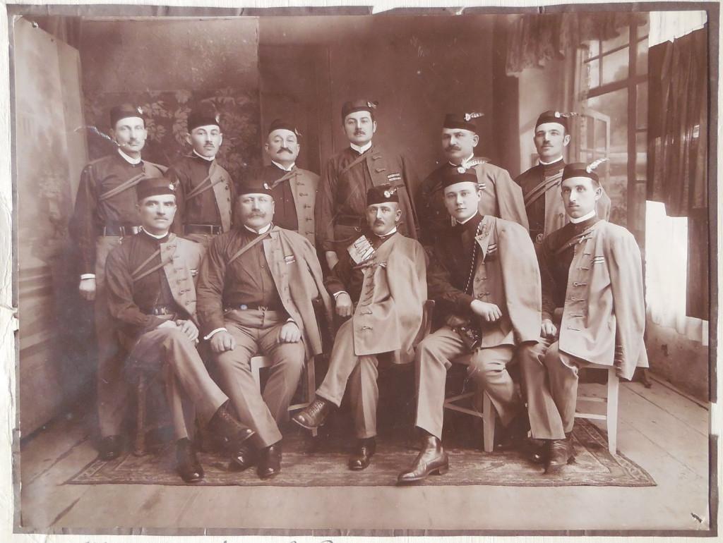 Foto groep Joegoslavië Kroatië zupa preradovic Bjelovar, Gebruikt, Verzenden, Foto, Buitenland