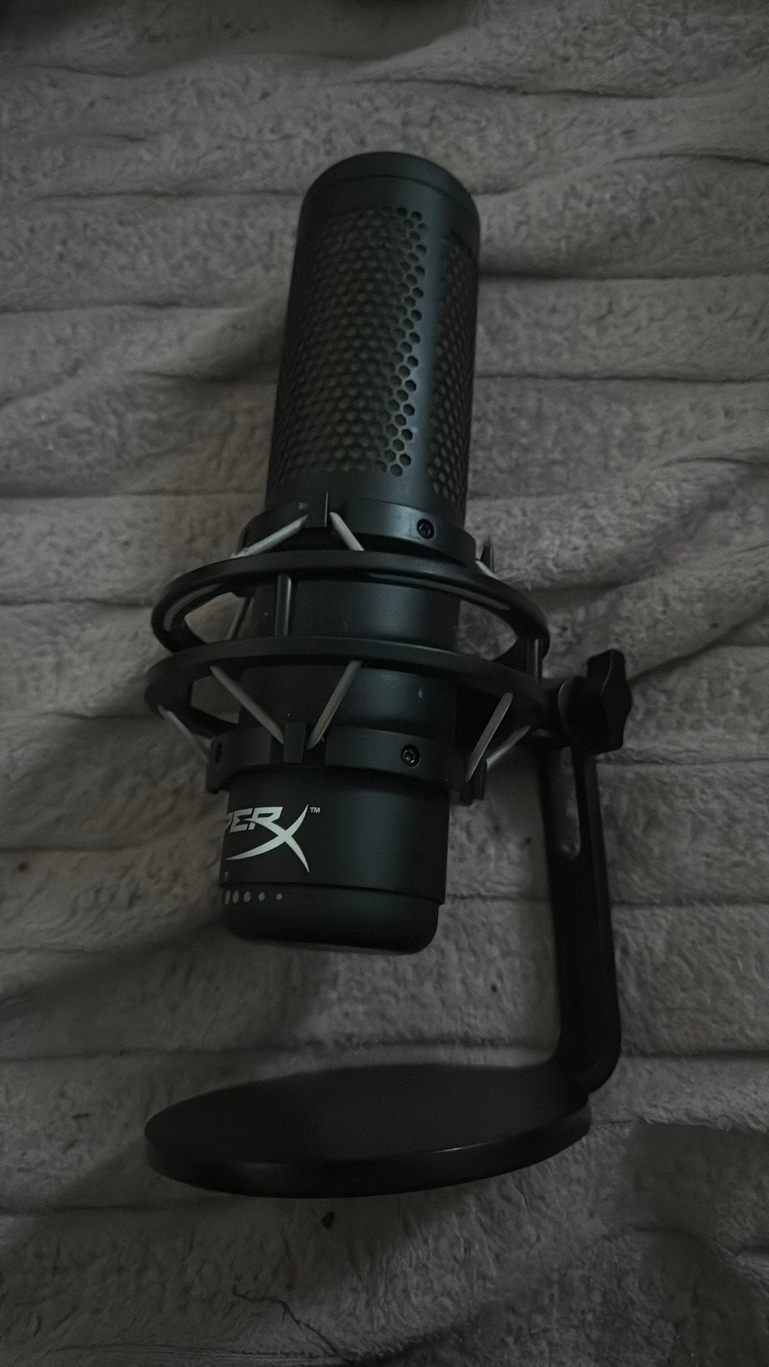 Hyperx quadcast s (mist polar pattern switch), Ophalen of Verzenden, Gebruikt, Overige typen