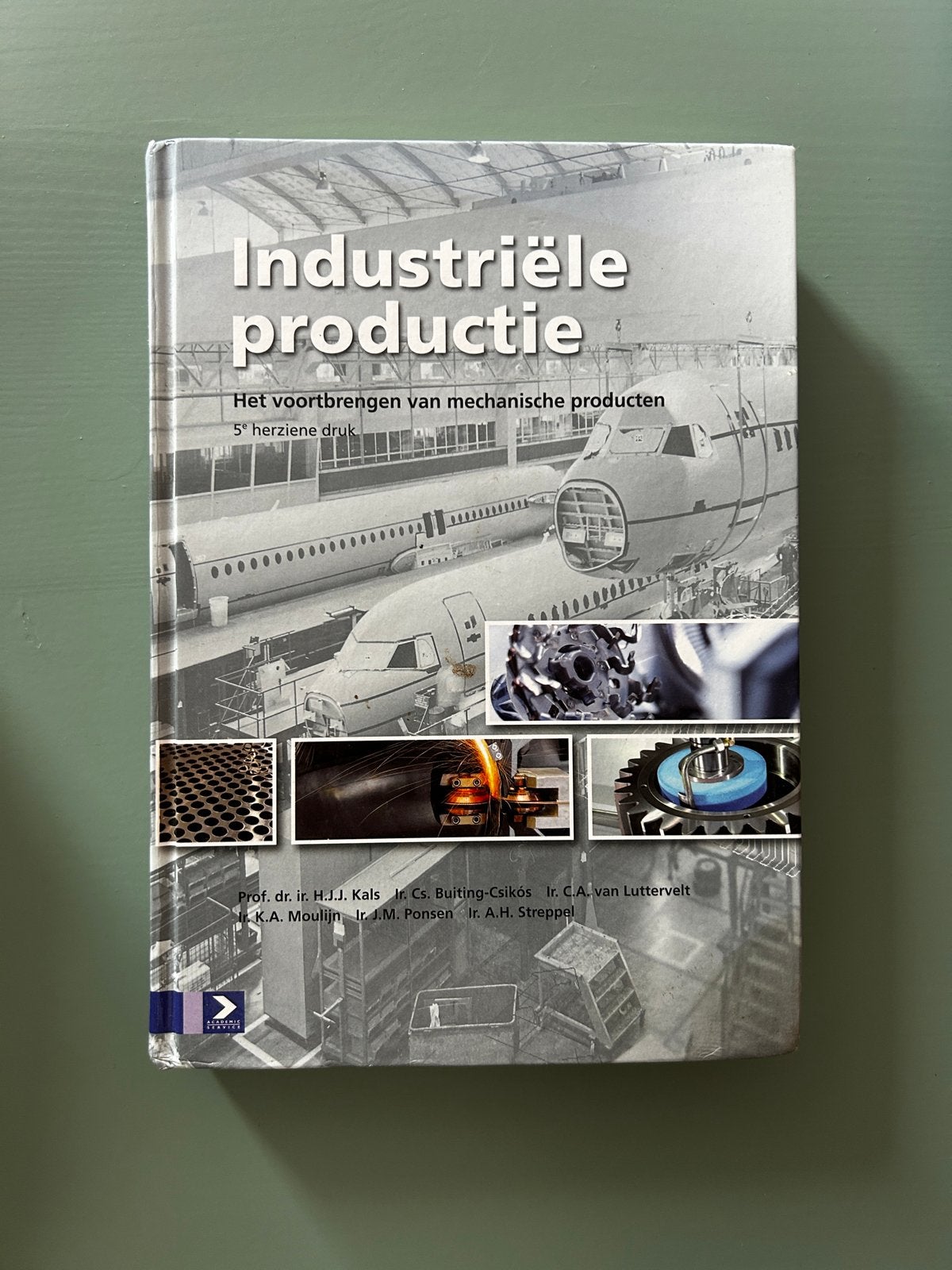 Industriële Productie: Het voortbrengen van mechanische prod, Boeken, Ophalen of Verzenden, Gelezen, Werktuigbouwkunde