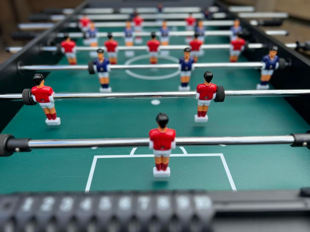Voetbaltafel Cougar Zwart Inklapbaar, Ophalen, Zo goed als nieuw