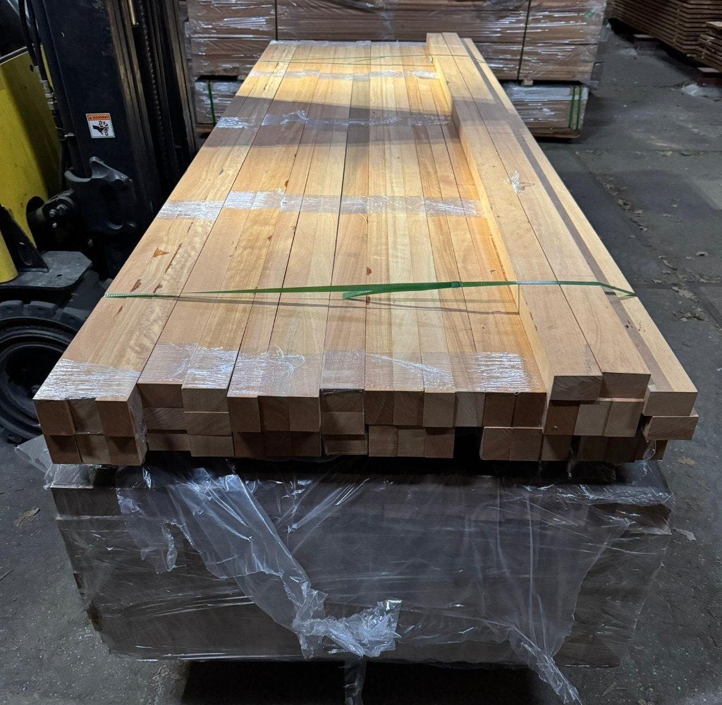 Hardhout meranti geschaafd 45x68, Ophalen, Planken, Nieuw, Hardhout
