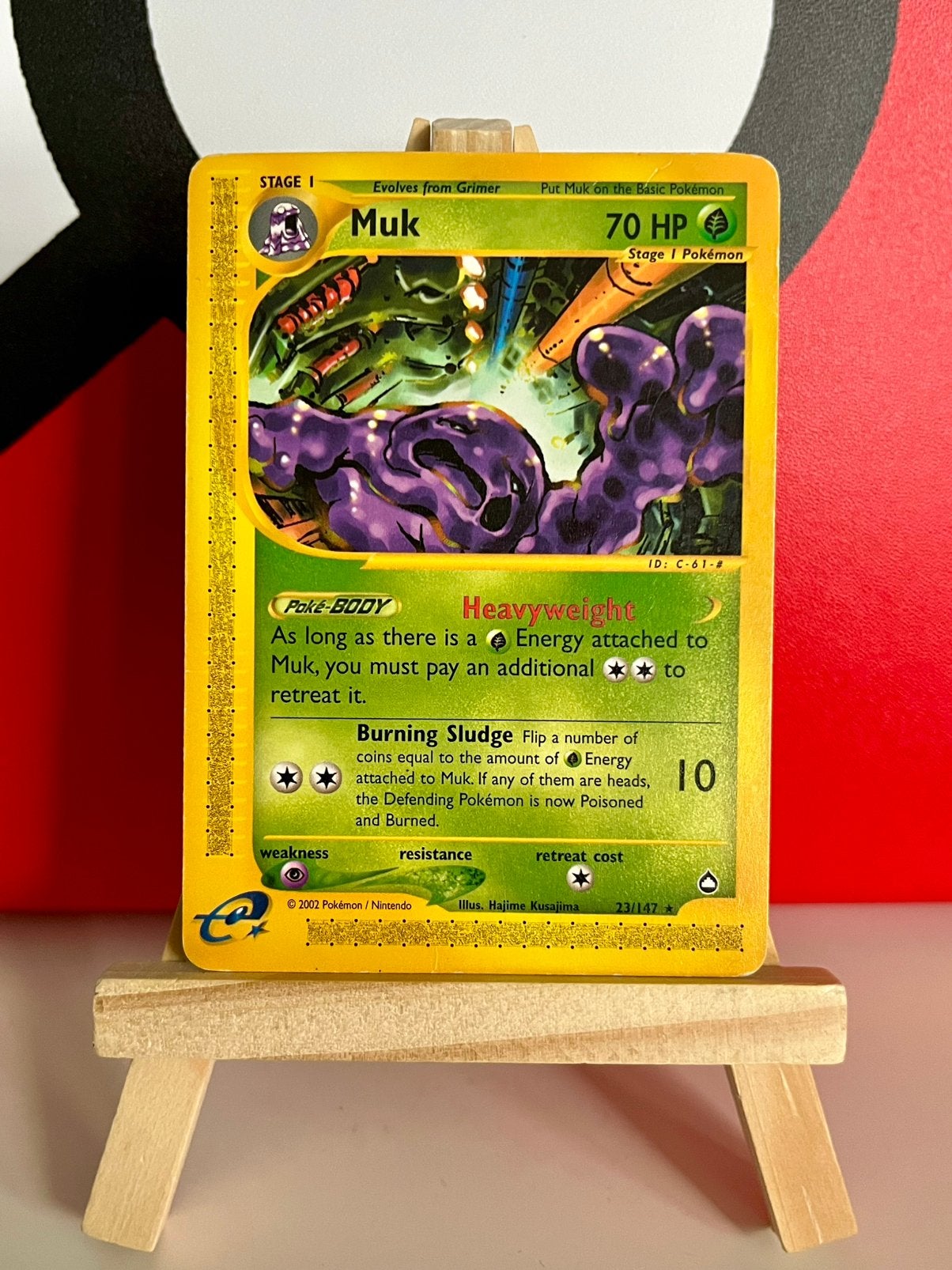 Muk (AQ 23) Pokémon - Aquapolis, Ophalen of Verzenden, Zo goed als nieuw