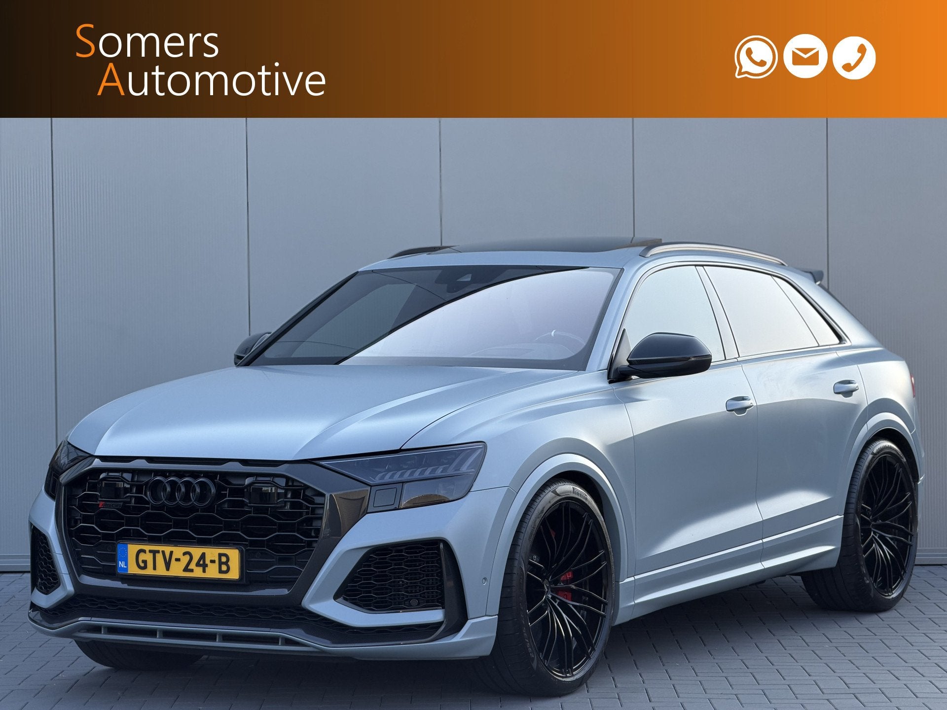 Audi RSQ8 4.0 TFSI quattro Audi Exclusive | Keramisch | 23", Auto's, Audi, Gebruikt, 600 pk, Leder, Bedrijf