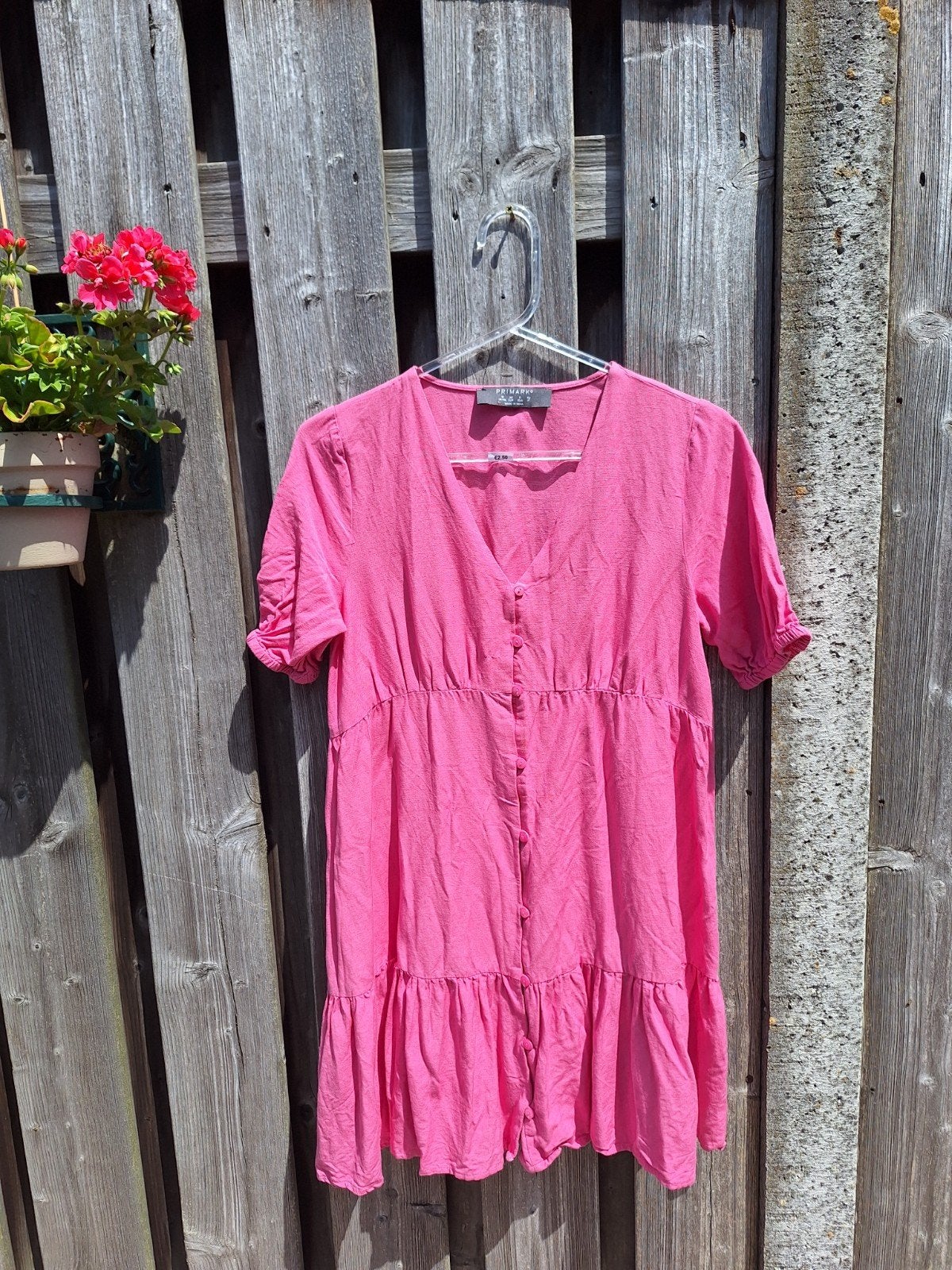 Primark roze jurk maat 38, Maat 38/40 (M), Primark, Ophalen of Verzenden, Roze
