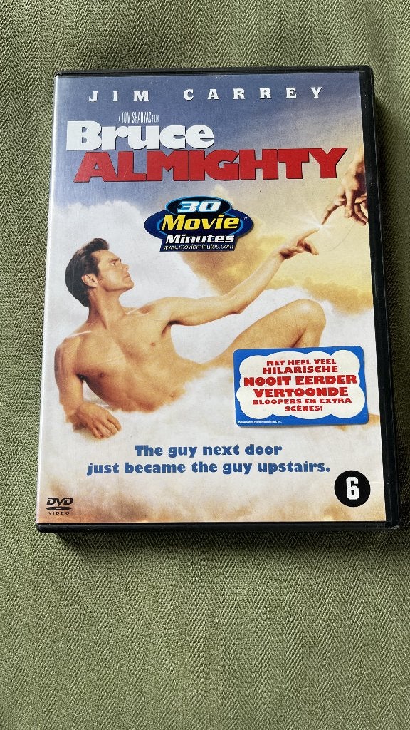 bruce almighty, Alle leeftijden, Ophalen of Verzenden, Zo goed als nieuw, Actiekomedie