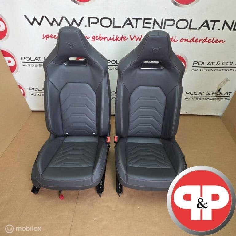 Cupra Leon Leder voorstoelen