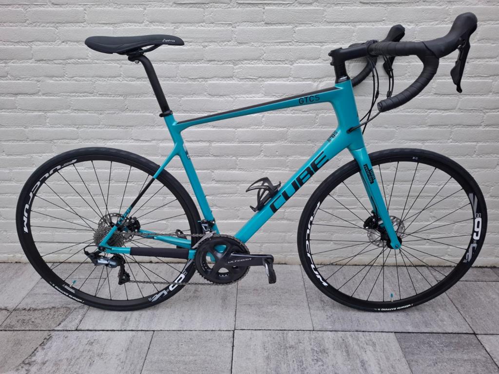Cube Attain GTC SL 2021 (Carbon) – Ultegra - 60 cm, Fietsen en Brommers, Fietsen | Racefietsen, 28 inch, Carbon, Heren, Zo goed als nieuw