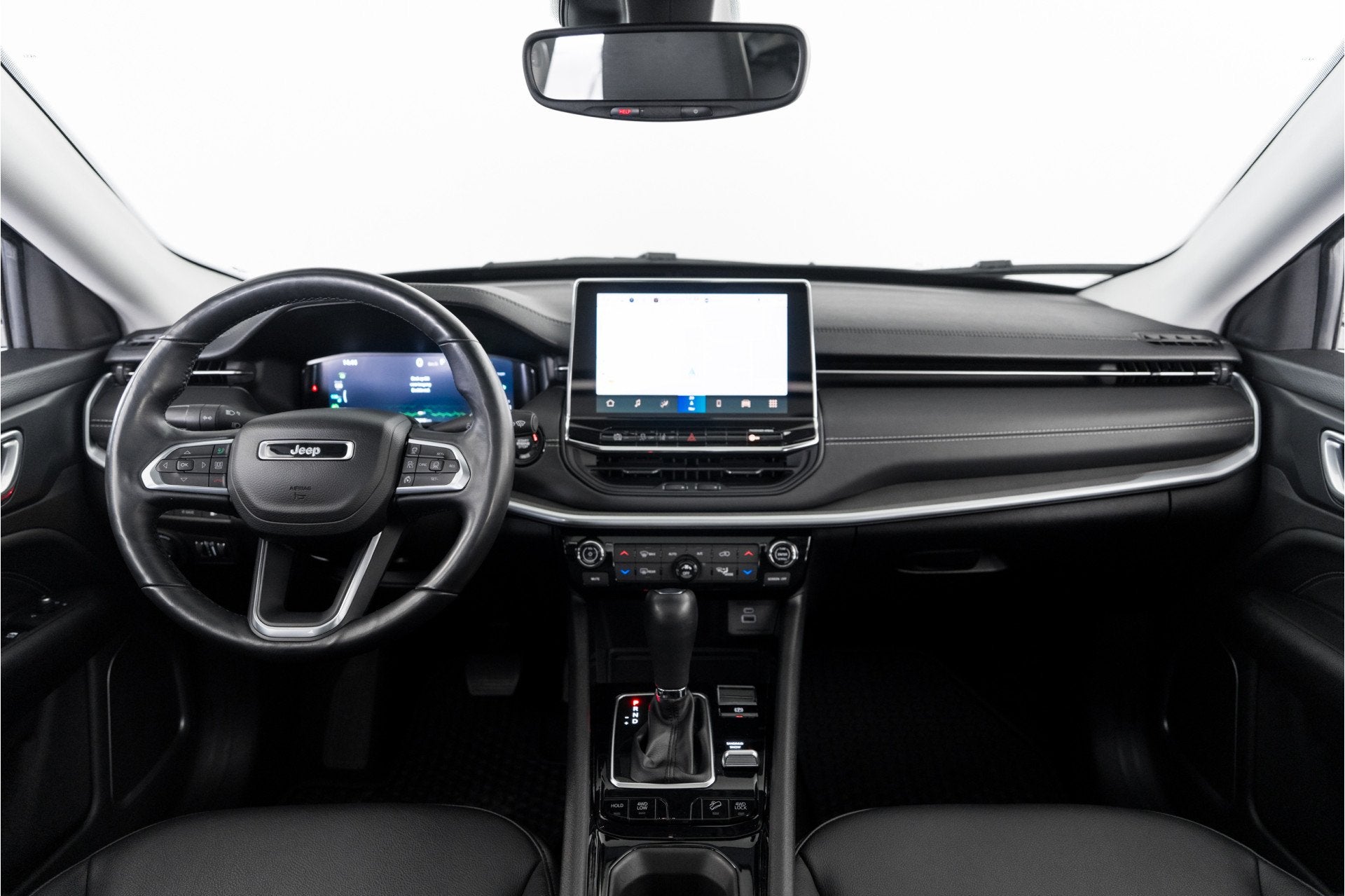 Jeep Compass 4xe 190 Plug-in Hybrid Electric Limited Lease E, Automaat, Blauw, Leder en Stof, Bedrijf