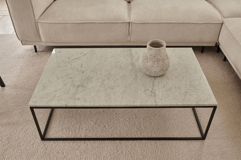 [Uitverkoop] -30% Aime Té Design - Marmeren Salontafels, Overige materialen, 50 tot 100 cm, Zo goed als nieuw, Luxe, Design, Minimalistisch, Marmer