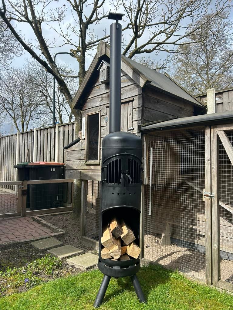 Te koop tuinhaarden tuinhuis veranda houtkachel houtbak bbq, Ophalen, Amer 2 7333lp apeldoorn, Hademohaarden.outlook.com, Nieuw