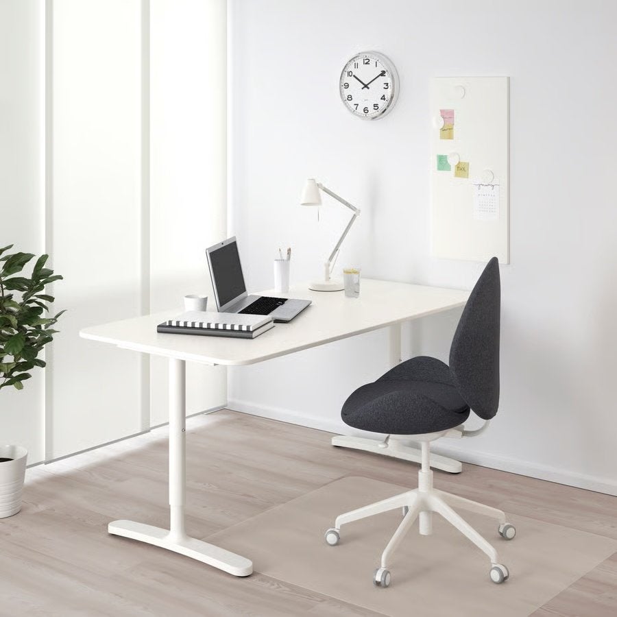 IKEA BEKANT Electric Sit-Stand Desk 160x80 cm, Ophalen, Zit-sta bureau, 160 cm, Spaanplaat of MDF
