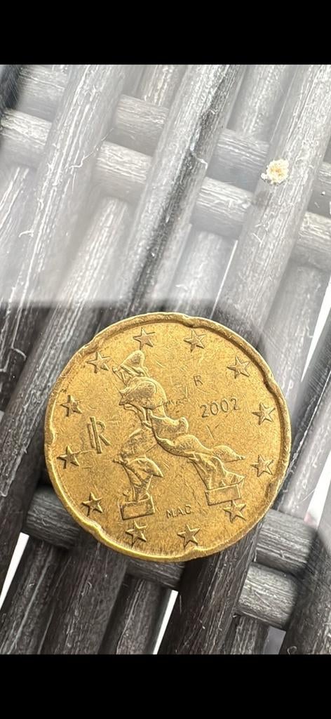 20 euro cent Italië 2002, Ophalen of Verzenden