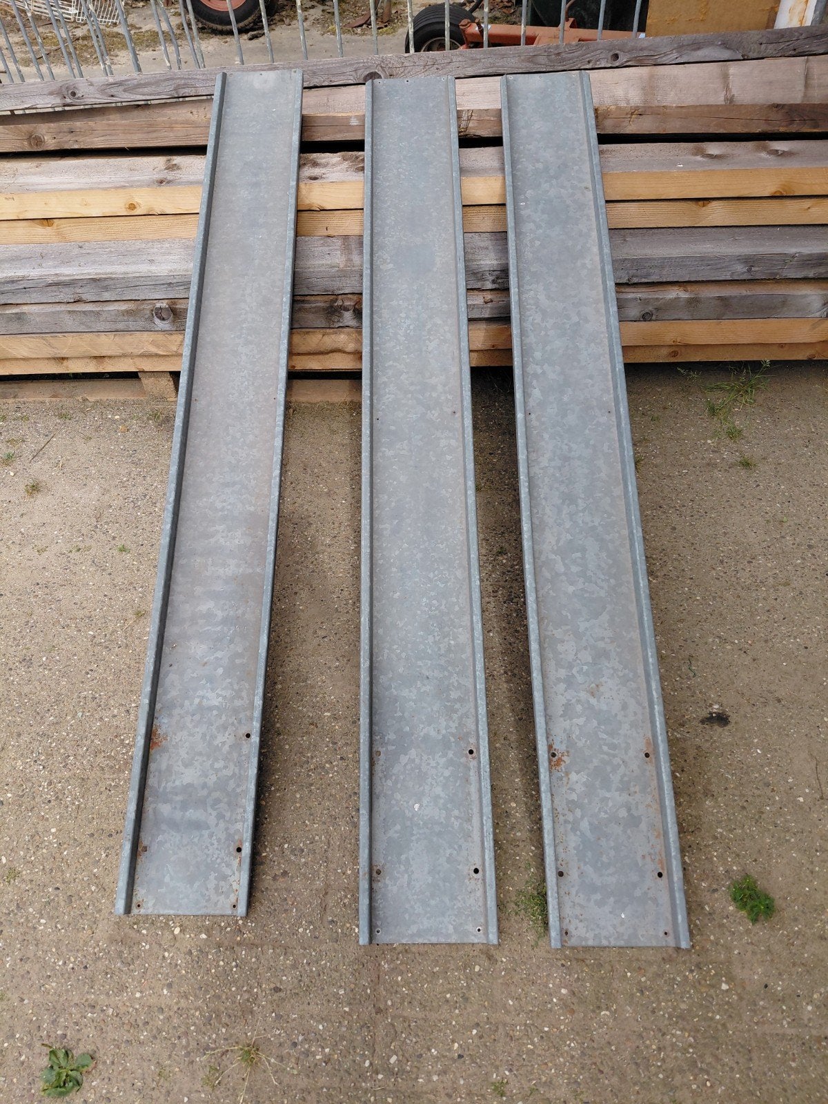 3 Rij platen, Ophalen, Gebruikt