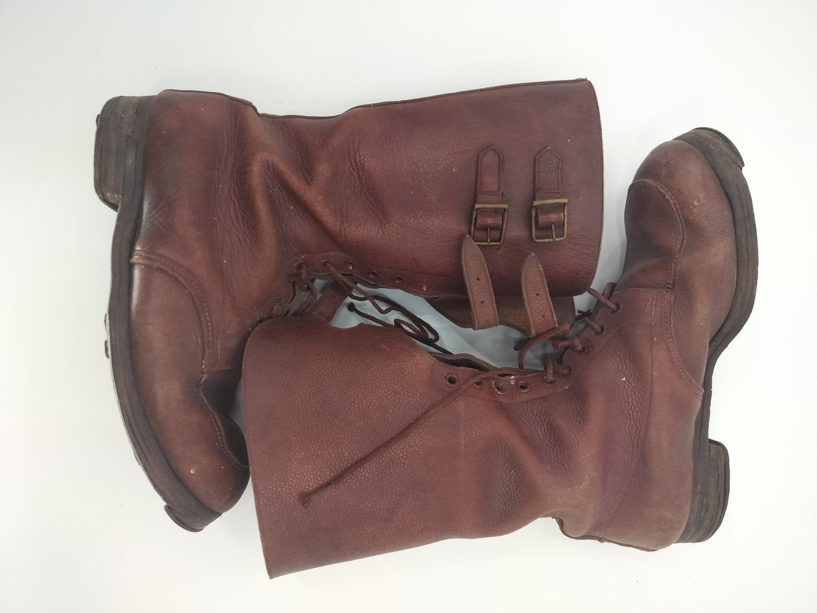 Britse WW2 buckle boots 1944, Ophalen of Verzenden