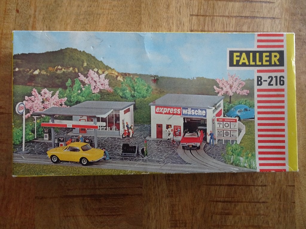 Faller AMS Bouwdoos B-216, Overige merken, Racebaan, Ophalen of Verzenden, Zo goed als nieuw