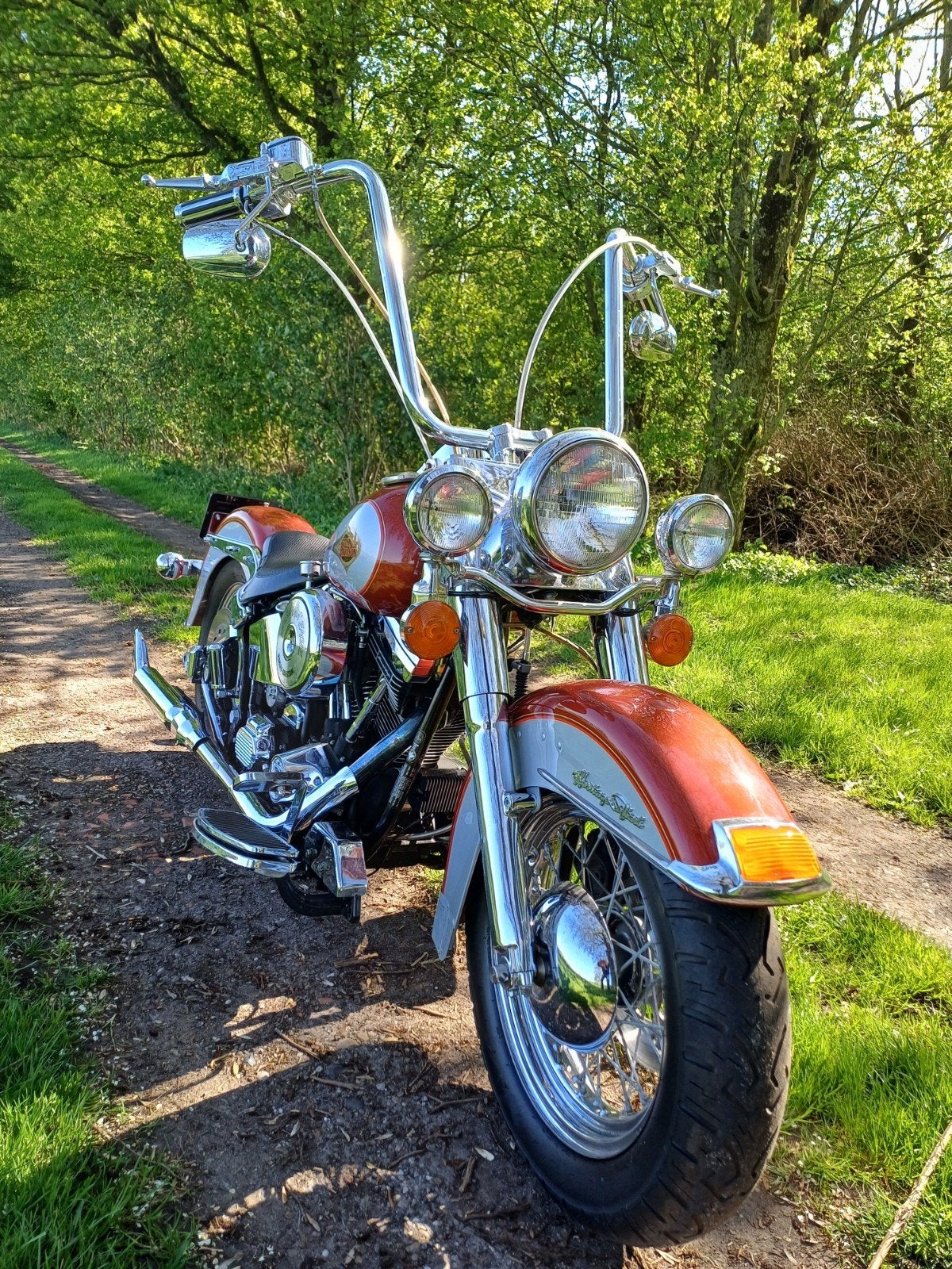 Heritage Evo Softail., 2 cilinders, 1340 cc, Gebruikt, Particulier