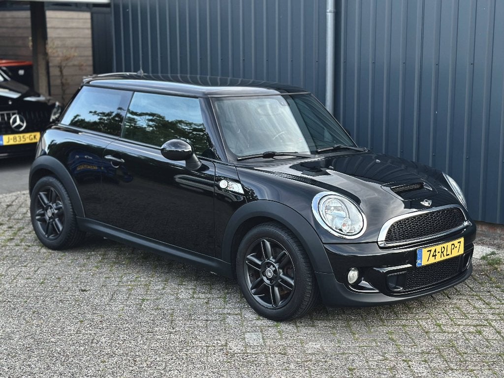 Mini Cooper S | 1.6 Turbo | 184PK | Glascoating! | NAP, Voorwielaandrijving, Zwart, 4 cilinders, 4 stoelen