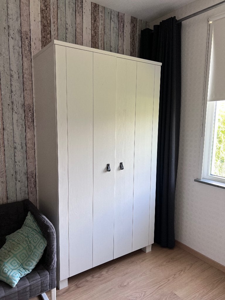Woood Ties kast incl bureau, Ophalen, 100 tot 150 cm, 200 cm of meer, Zo goed als nieuw