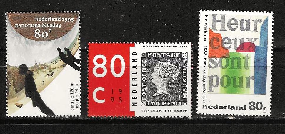 Nederland 1631-1633 postfris, Postzegels en Munten, Postzegels | Nederland, Ophalen of Verzenden, Na 1940, Postfris