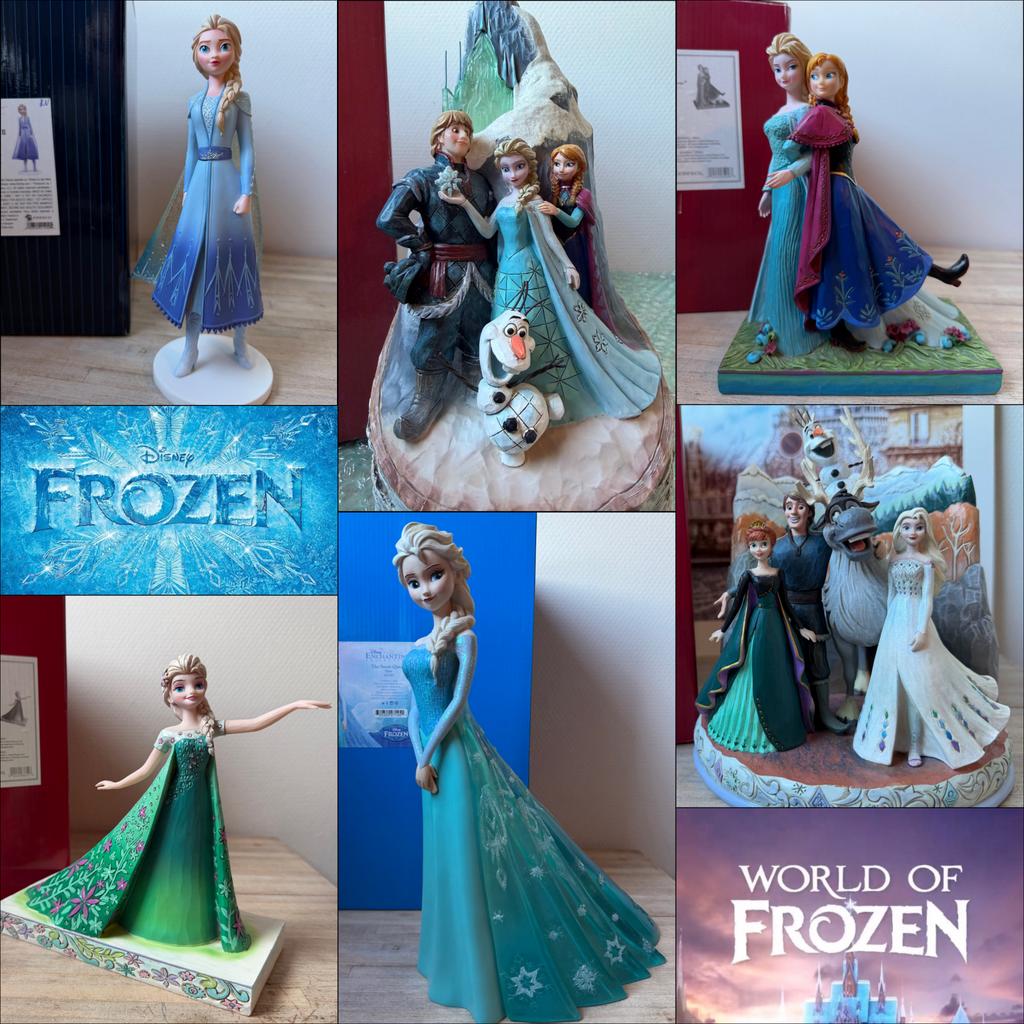 Diverse Frozen beelden Disney Traditions / Showcase, Verzamelen, Disney, Ophalen of Verzenden, Overige figuren, Zo goed als nieuw