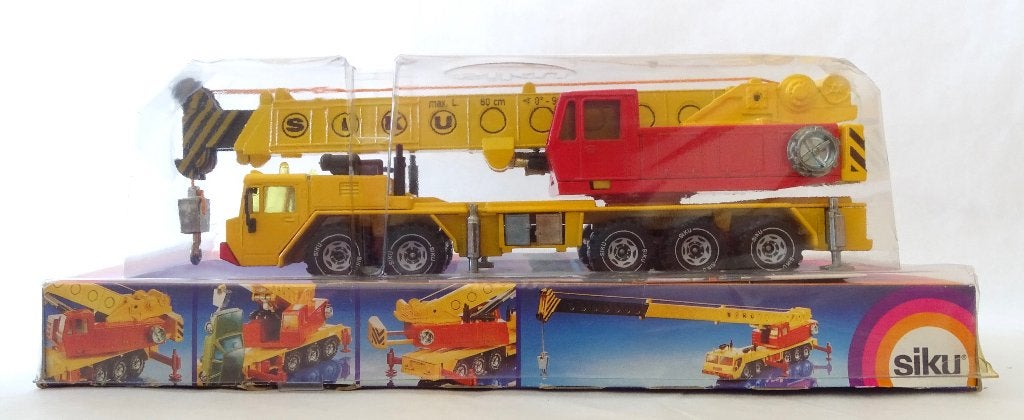 Siku FAUN Hoogwerker Grote Kraan, Hobby en Vrije tijd, Modelauto's | 1:50, Ophalen of Verzenden, Nieuw, Hijskraan, Tractor of Landbouw