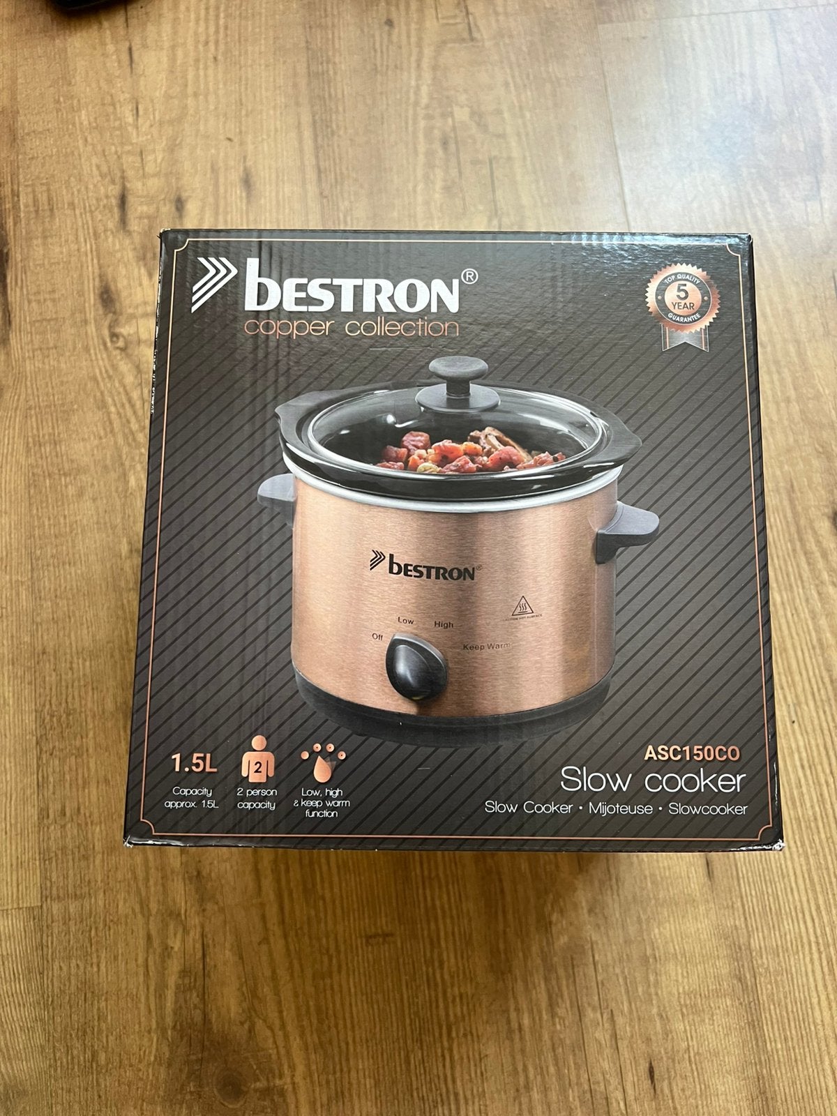 Bestron Slow cooker, Ophalen, Nieuw